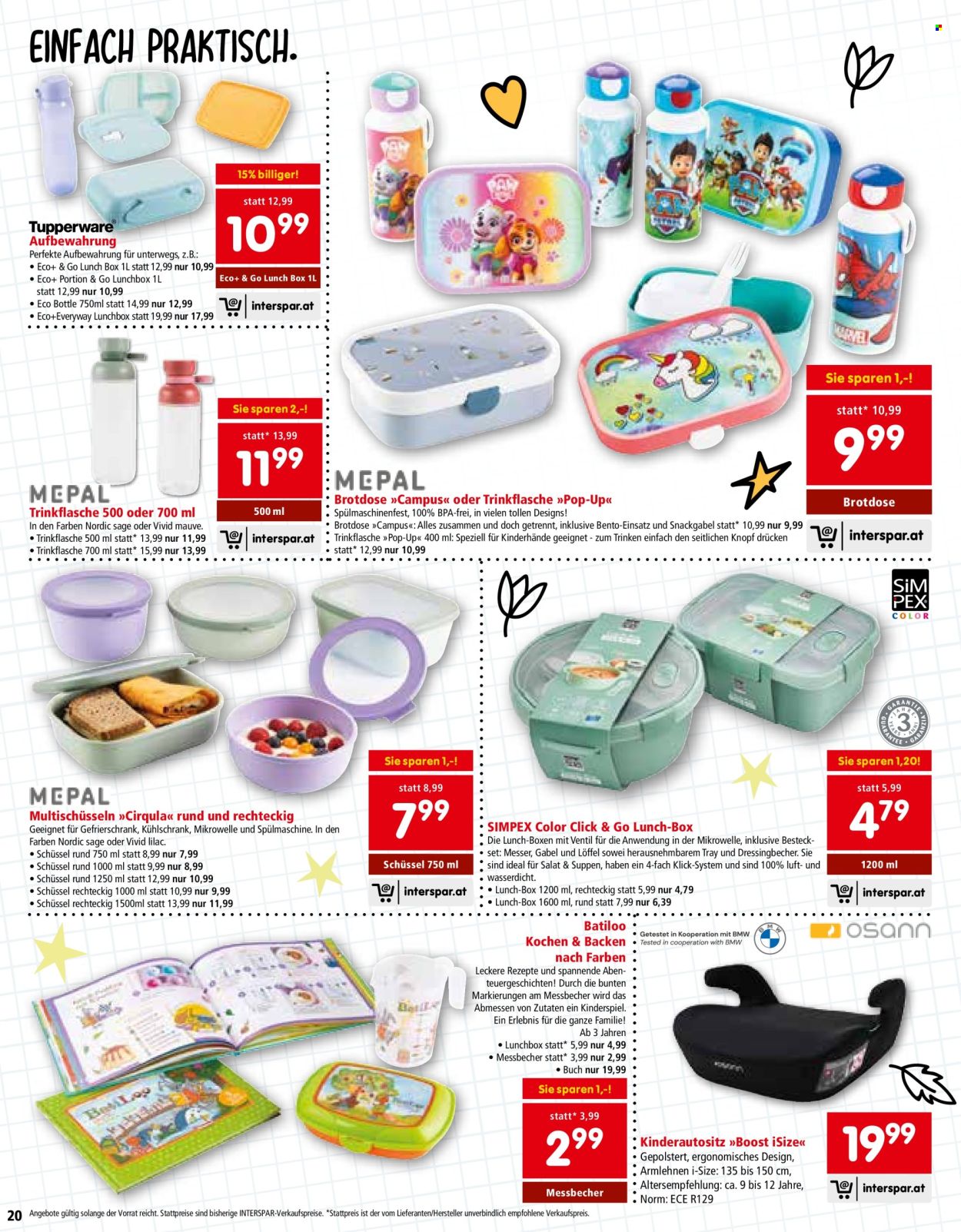 Angebote INTERSPAR - 27.6.2024 - 18.9.2024. Seite 20