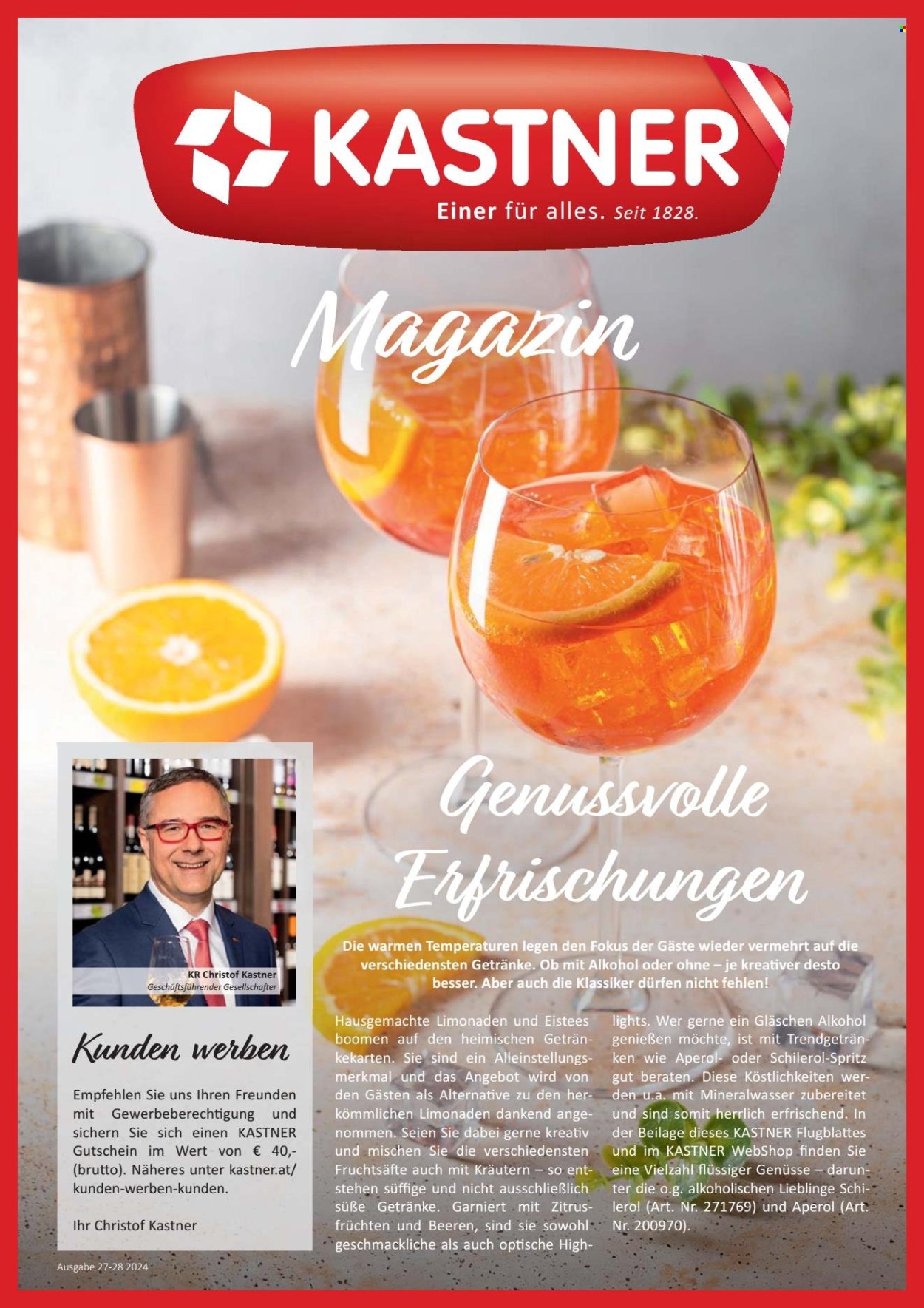 Angebote KASTNER - 1.7.2024 - 13.7.2024. Seite 17