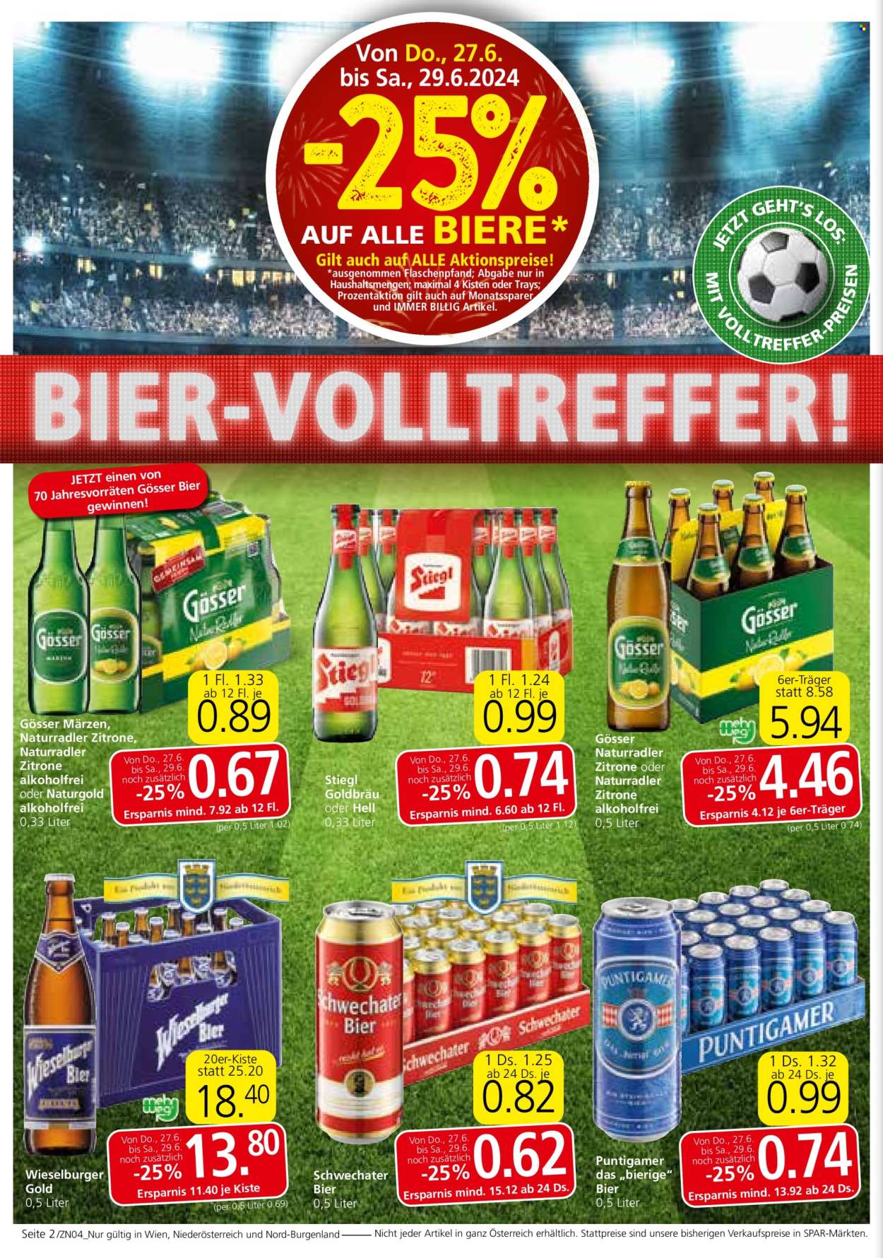 Angebote SPAR - 27.6.2024 - 10.7.2024. Seite 2