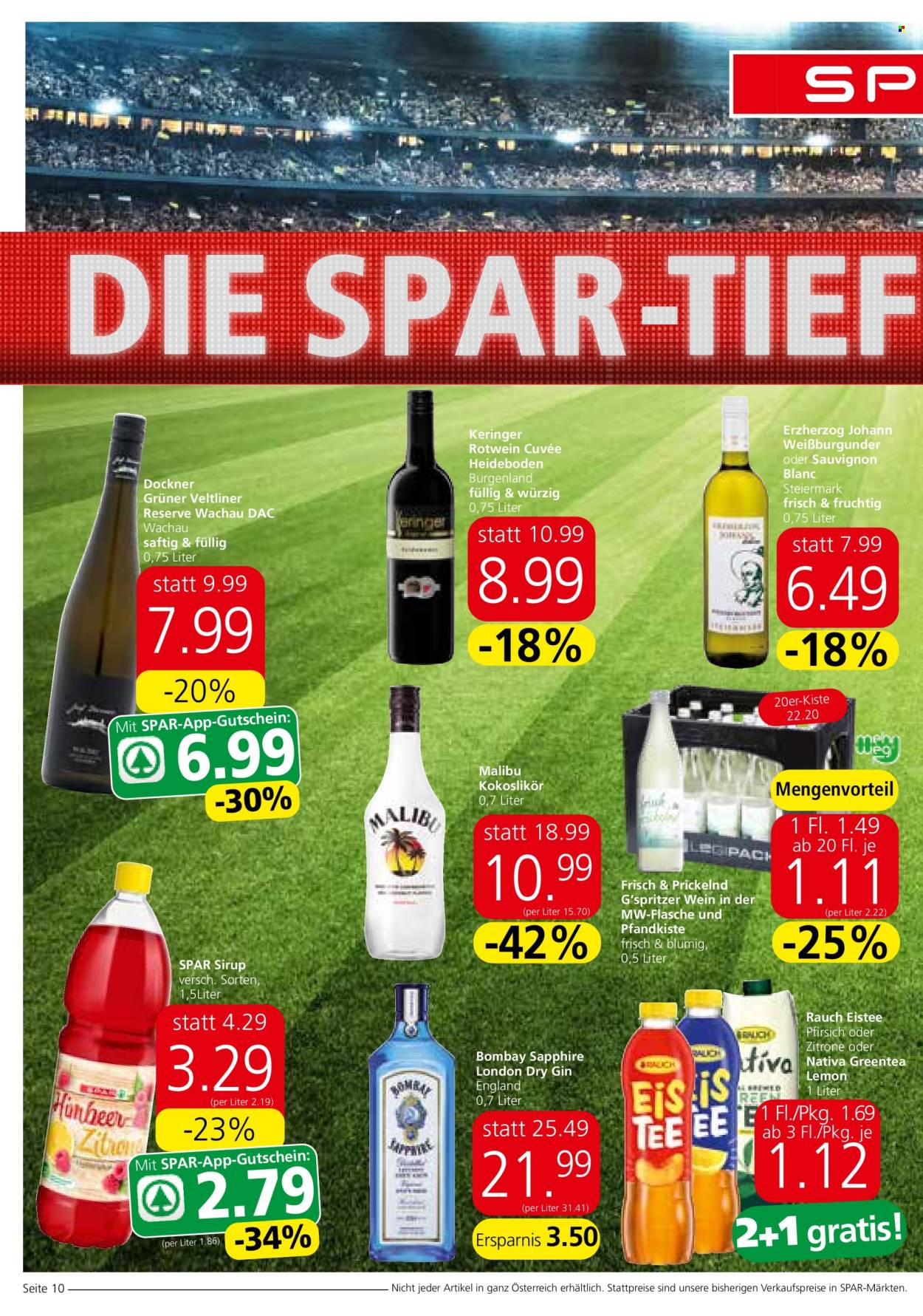 Angebote SPAR - 27.6.2024 - 10.7.2024. Seite 10