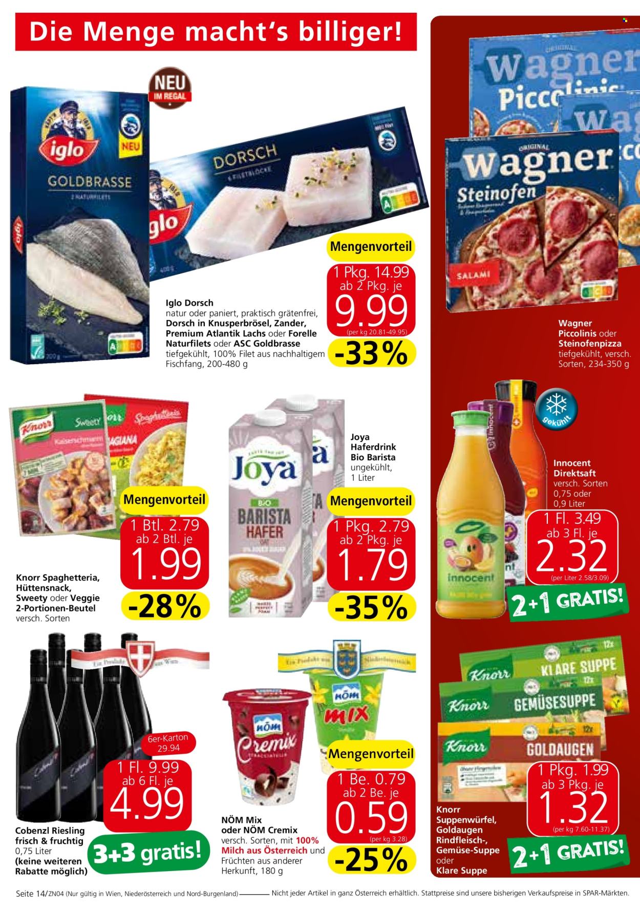 Angebote SPAR - 27.6.2024 - 10.7.2024. Seite 14