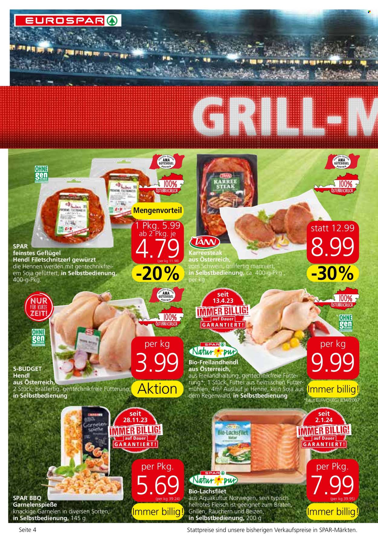 Angebote EUROSPAR - 27.6.2024 - 10.7.2024. Seite 4