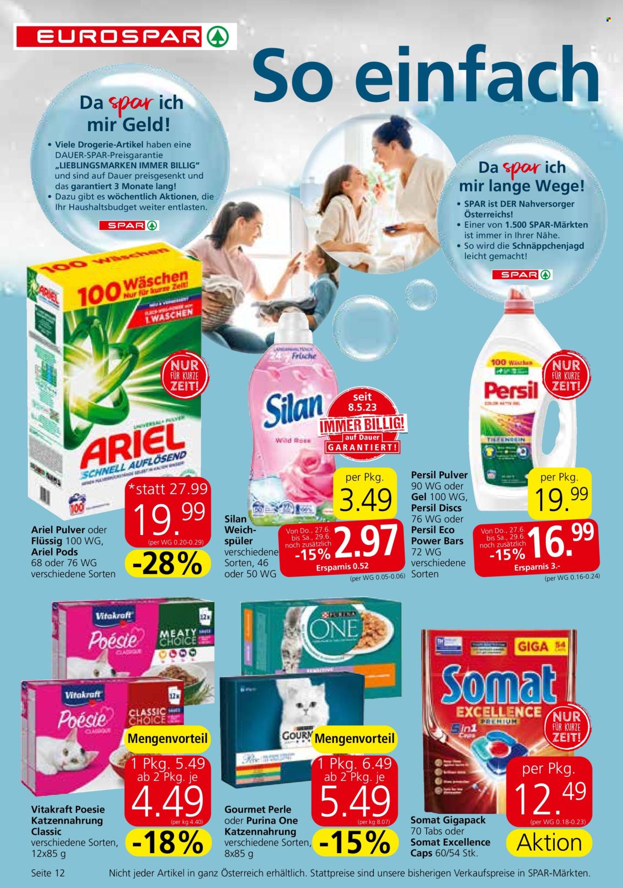 Angebote EUROSPAR - 27.6.2024 - 10.7.2024. Seite 12