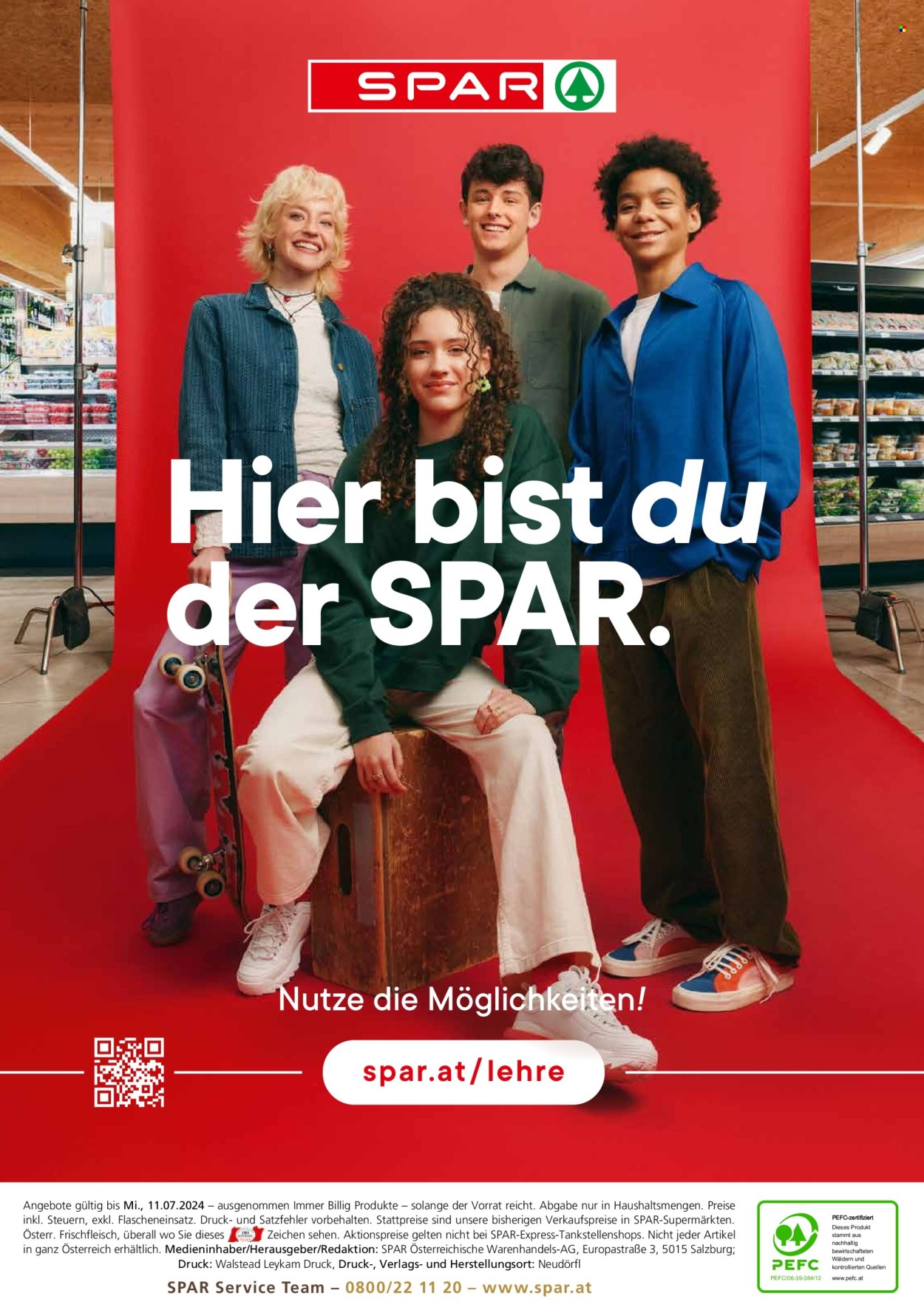 Angebote SPAR - 27.6.2024 - 11.7.2024. Seite 4