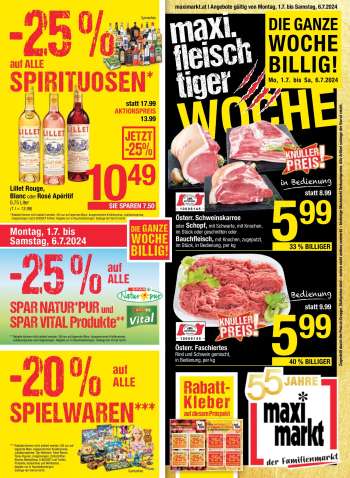 Angebote Maximarkt - 1.7.2024 - 6.7.2024.