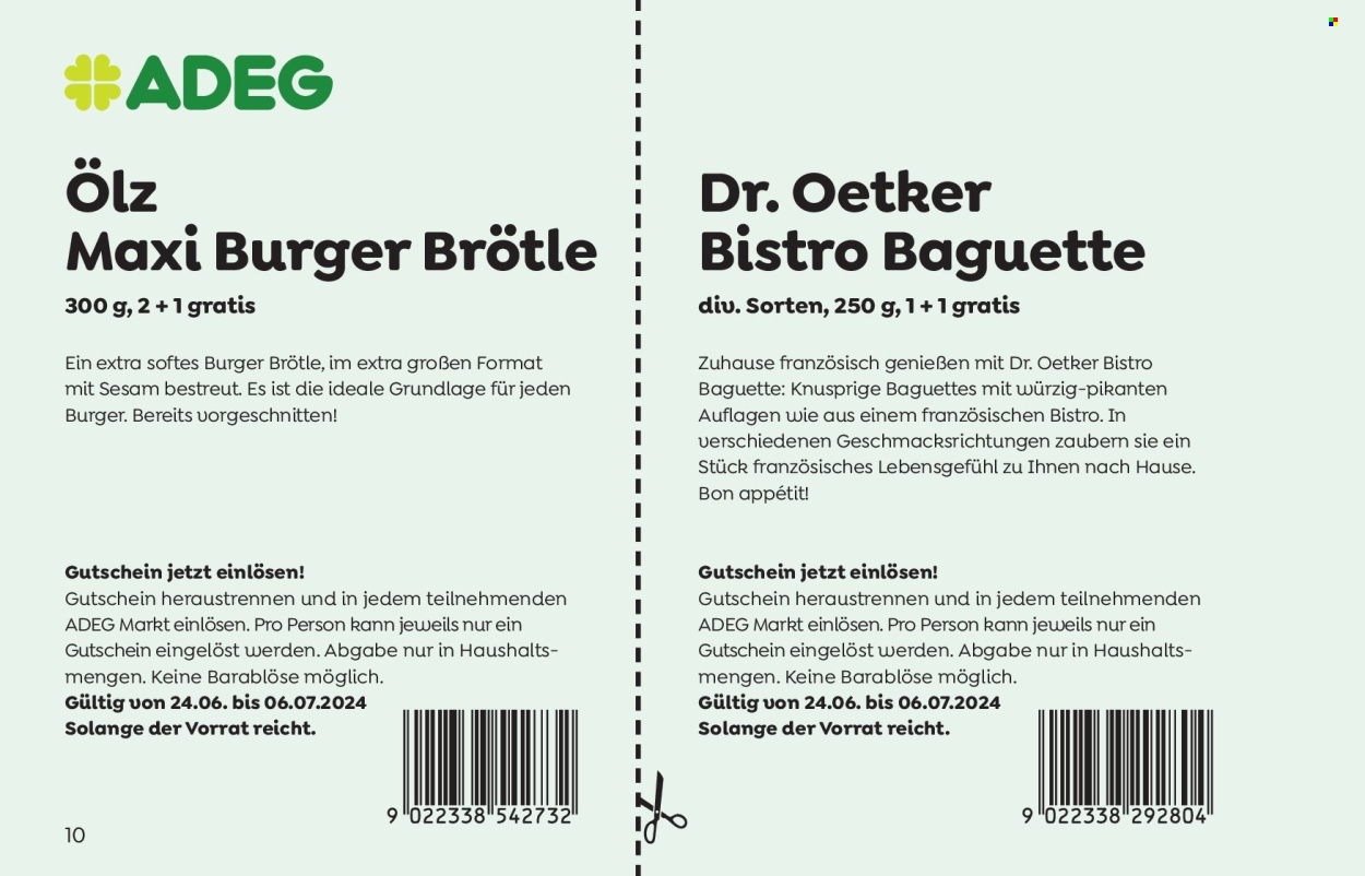 Angebote ADEG - 24.6.2024 - 6.7.2024. Seite 10