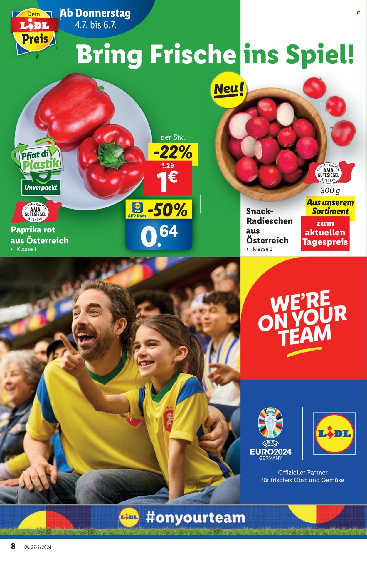 Angebote Lidl - 4.7.2024 - 10.7.2024. Seite 8