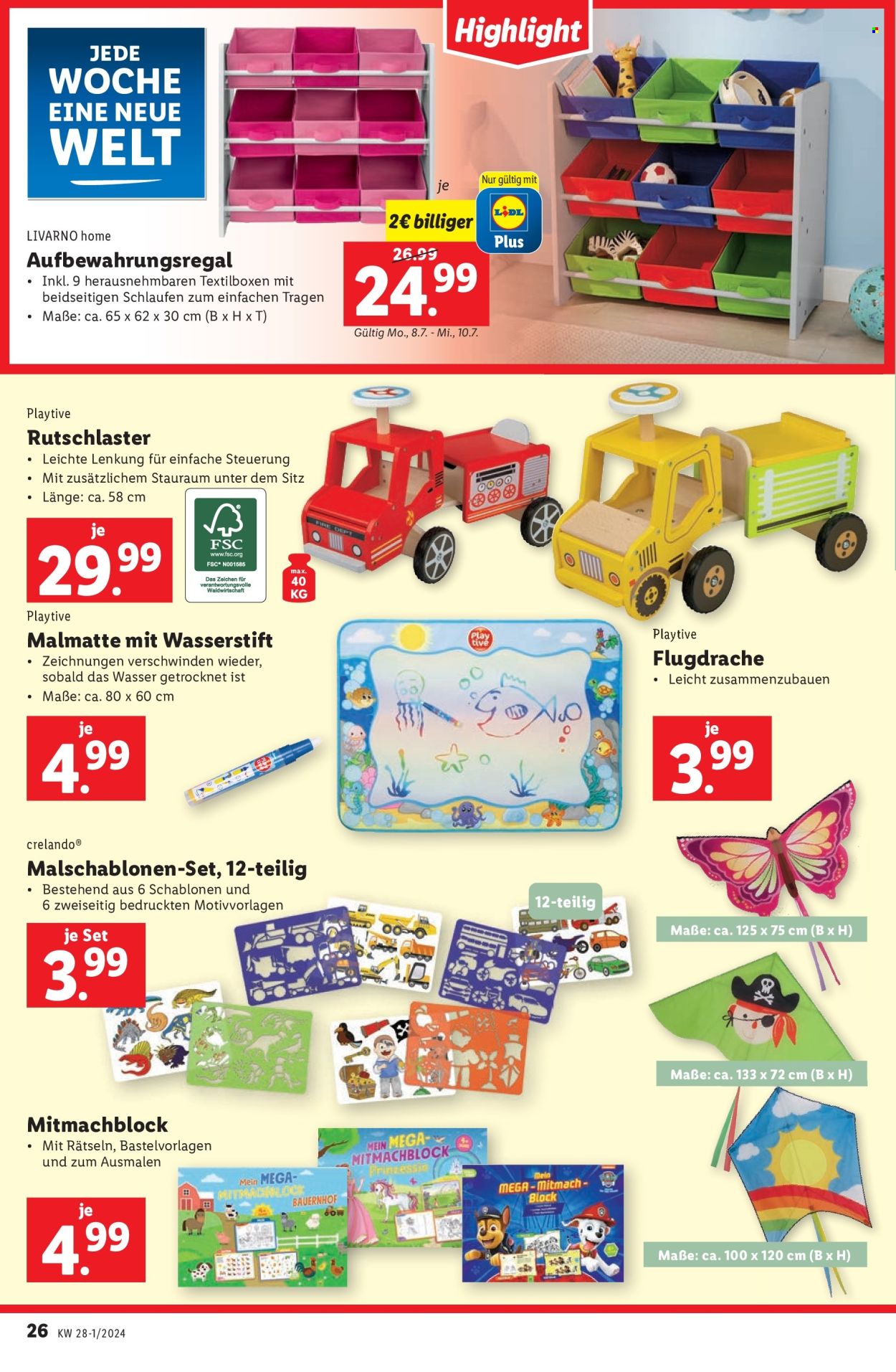 Angebote Lidl - 4.7.2024 - 10.7.2024. Seite 30