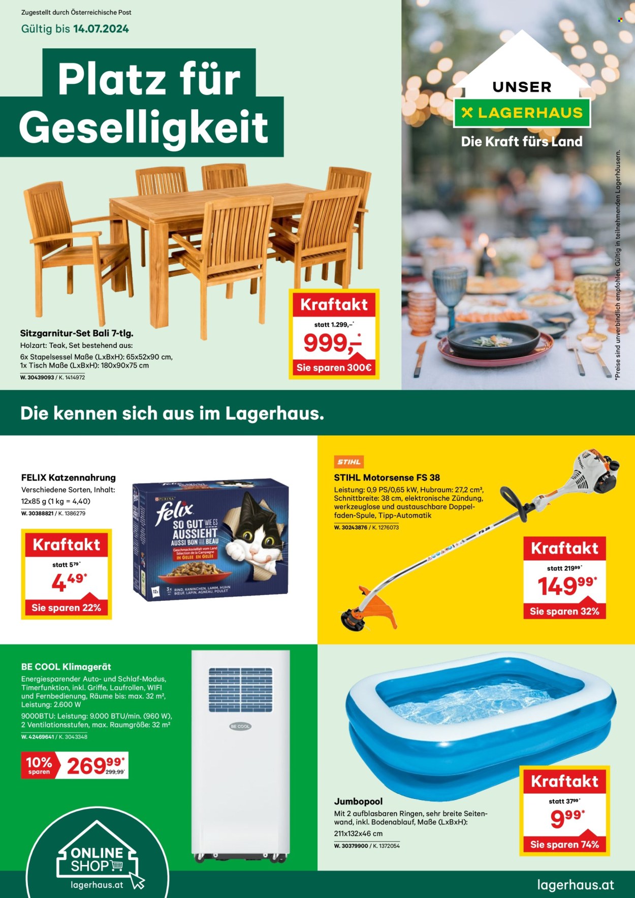 Angebote Lagerhaus - 1.7.2024 - 14.7.2024. Seite 1