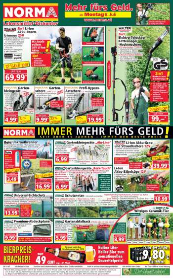 Angebote Norma - 8.7.2024 - 13.7.2024.