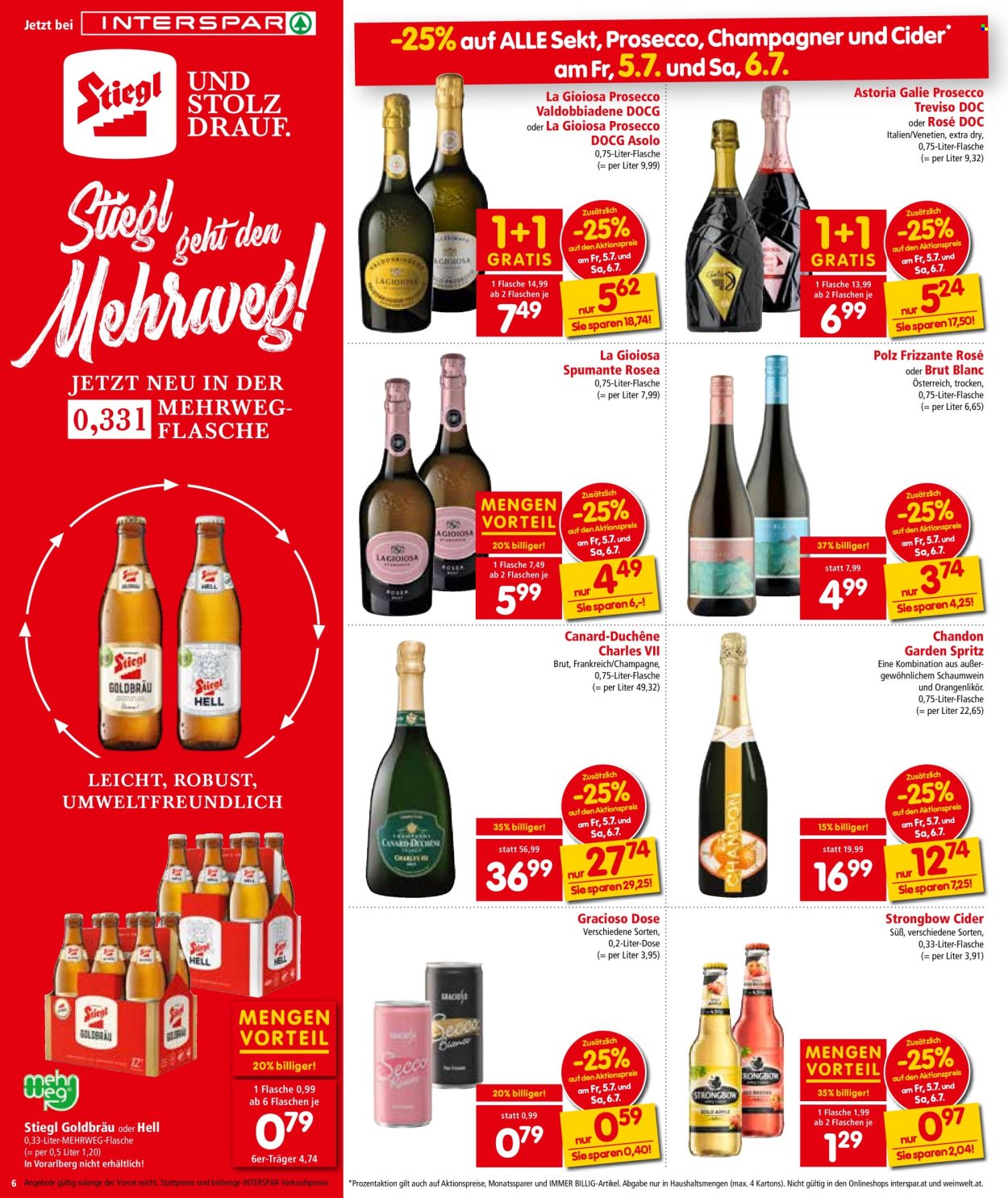 Angebote INTERSPAR - 4.7.2024 - 10.7.2024. Seite 6