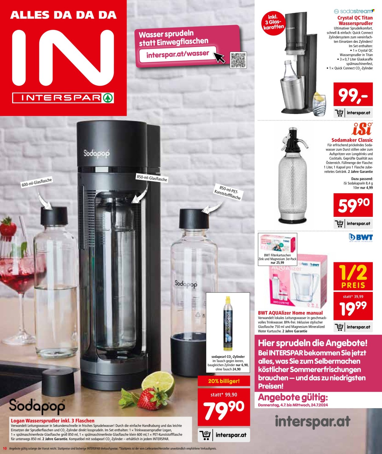 Angebote INTERSPAR - 4.7.2024 - 10.7.2024. Seite 10