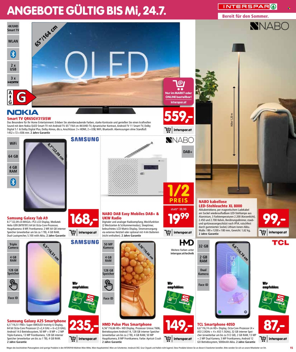 Angebote INTERSPAR - 4.7.2024 - 10.7.2024. Seite 15
