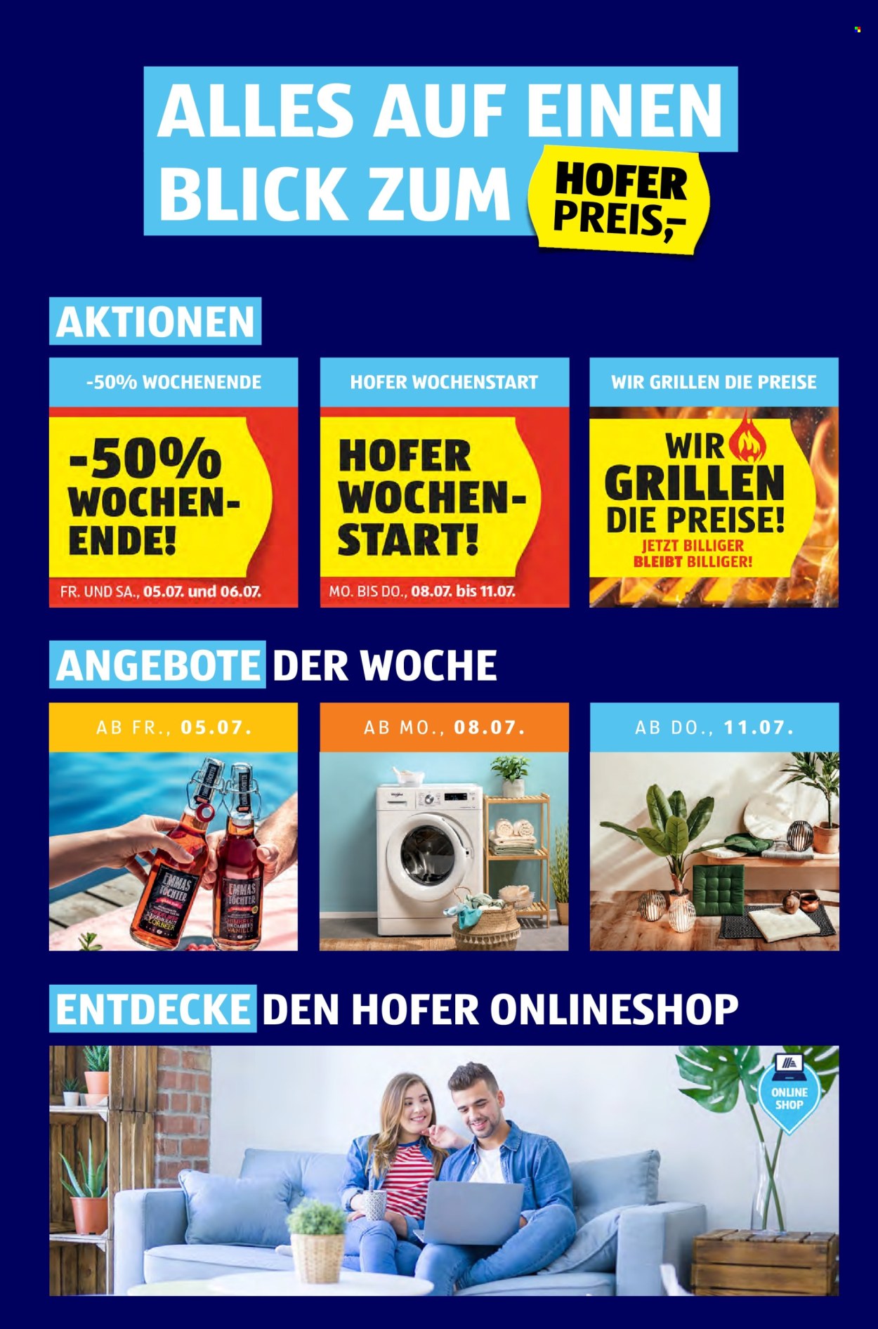 Angebote Hofer - 5.7.2024 - 11.7.2024. Seite 2