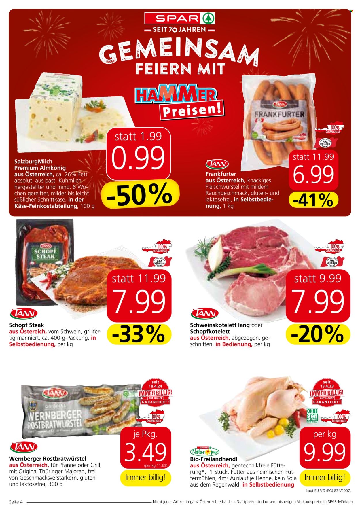 Angebote SPAR - 4.7.2024 - 10.7.2024. Seite 4