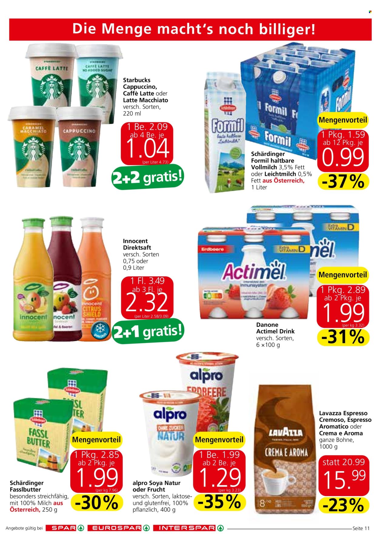 Angebote SPAR - 4.7.2024 - 10.7.2024. Seite 11