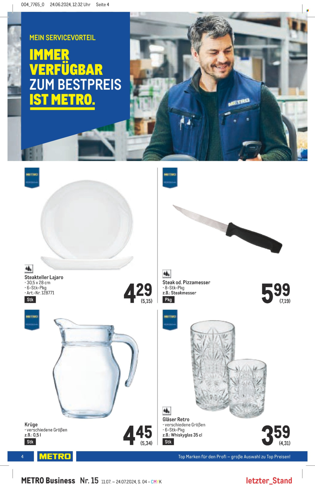 Angebote Metro - 11.7.2024 - 24.7.2024. Seite 4