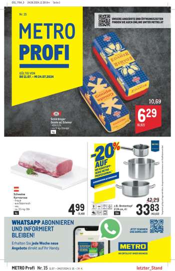 Angebote Metro - 11.7.2024 - 24.7.2024.