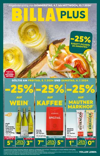Angebote Billa Plus - 4.7.2024 - 10.7.2024.