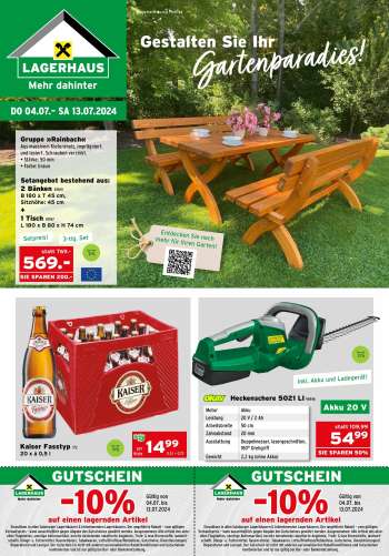 Angebote Salzburger Lagerhaus - 4.7.2024 - 13.7.2024.