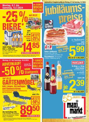 Angebote Maximarkt - 8.7.2024 - 13.7.2024.