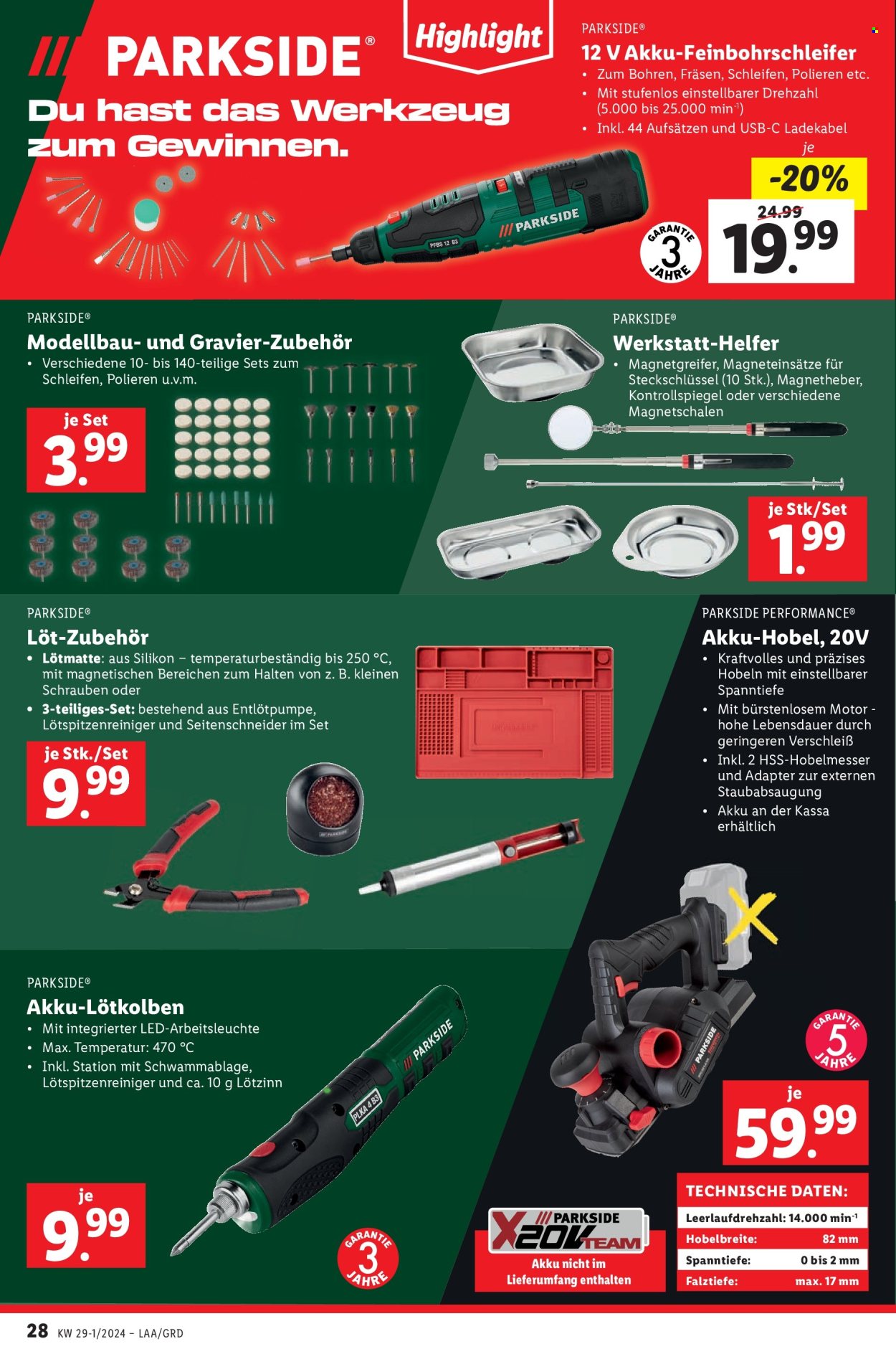Angebote Lidl - 11.7.2024 - 17.7.2024. Seite 30