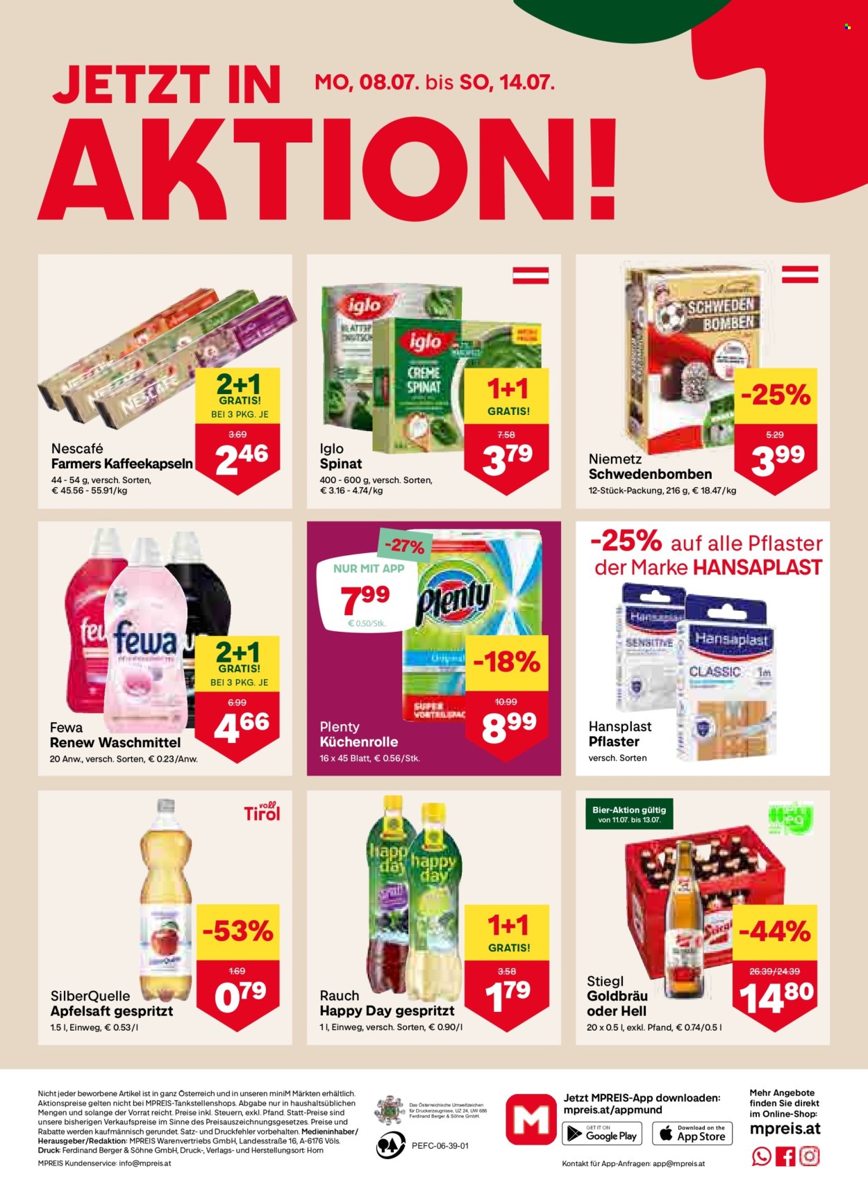 Angebote MPREIS - 8.7.2024 - 14.7.2024. Seite 8
