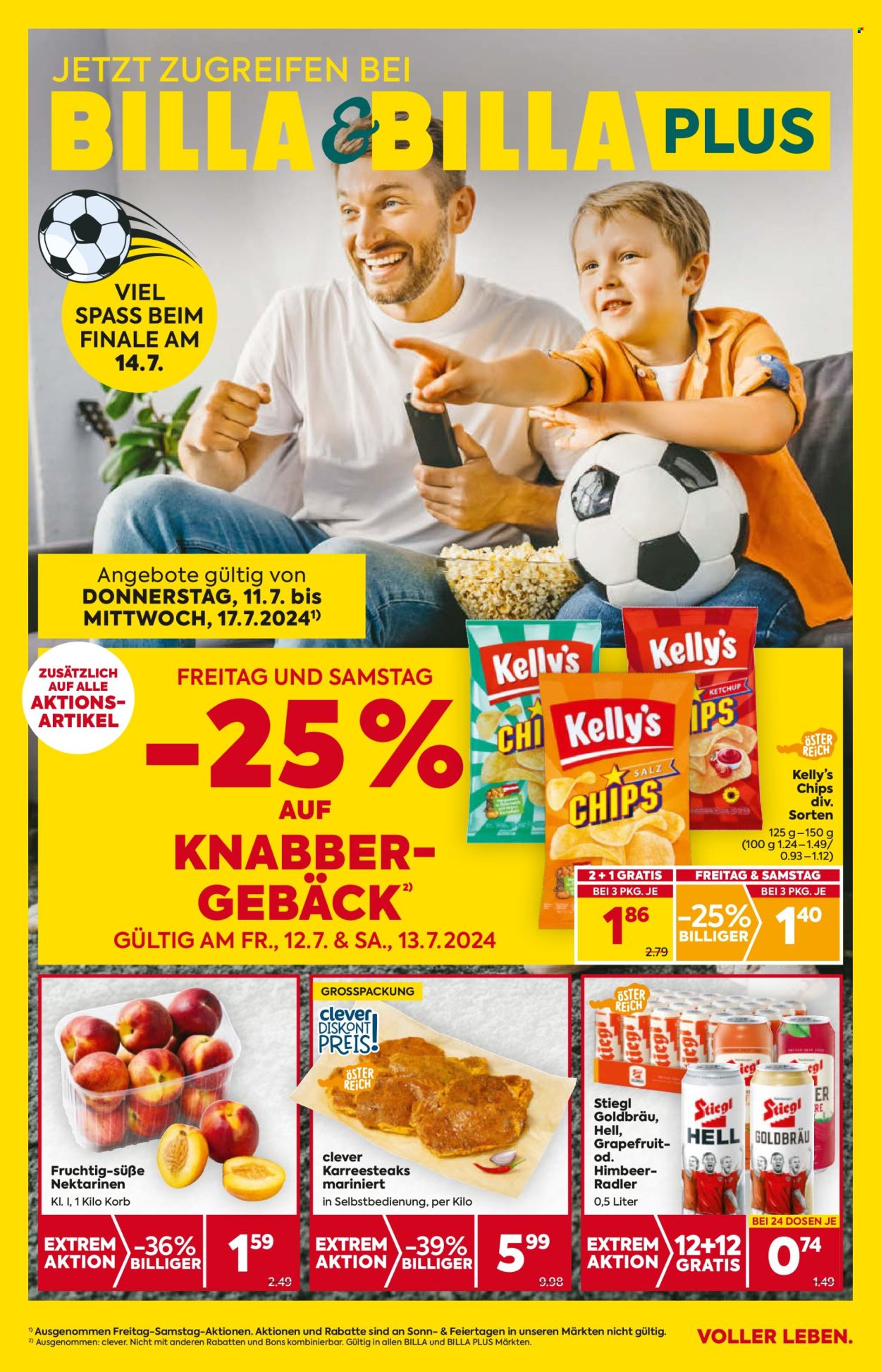 Angebote Billa - 11.7.2024 - 17.7.2024. Seite 1