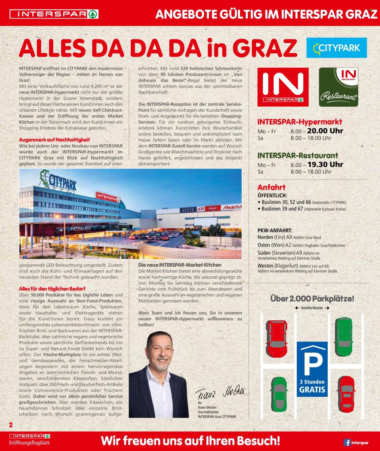 Angebote INTERSPAR - 9.7.2024 - 17.7.2024. Seite 2