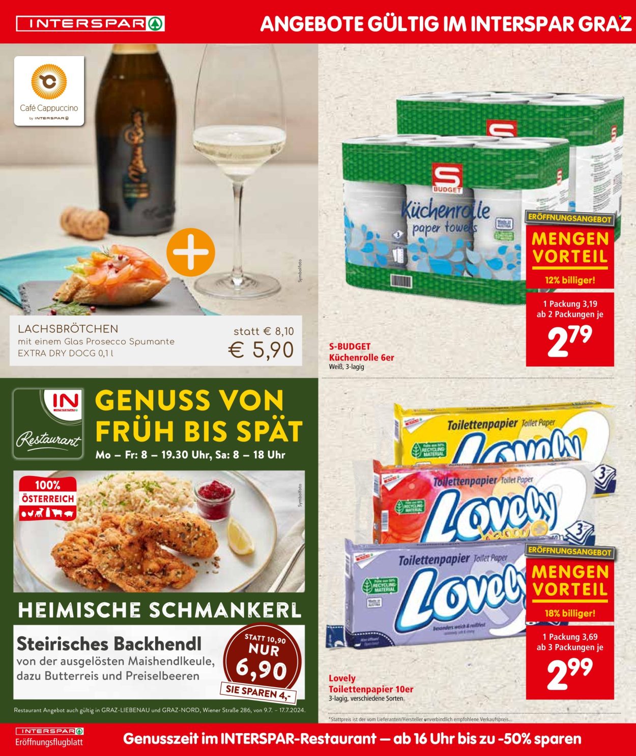Angebote INTERSPAR - 9.7.2024 - 17.7.2024. Seite 8