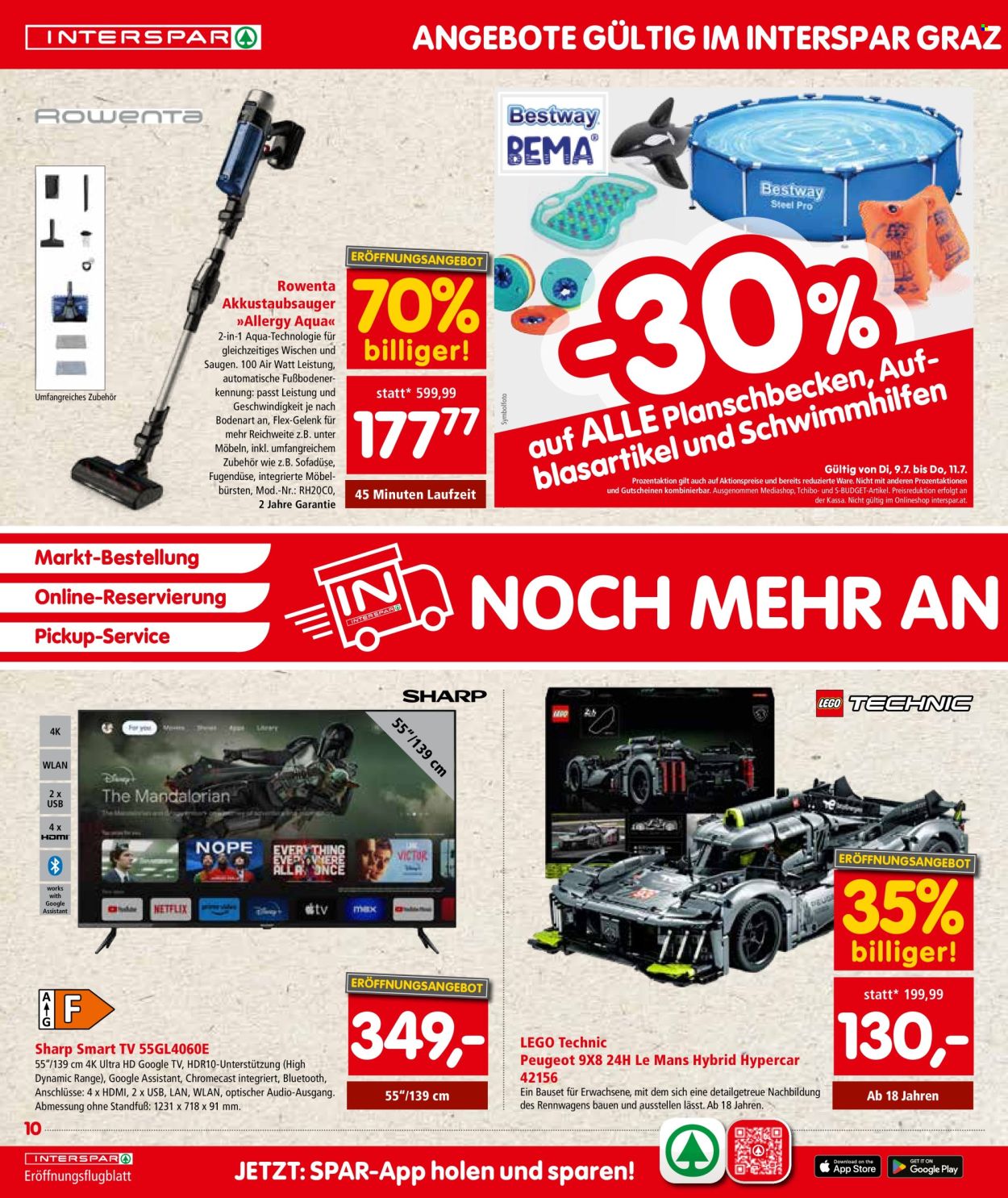 Angebote INTERSPAR - 9.7.2024 - 17.7.2024. Seite 10