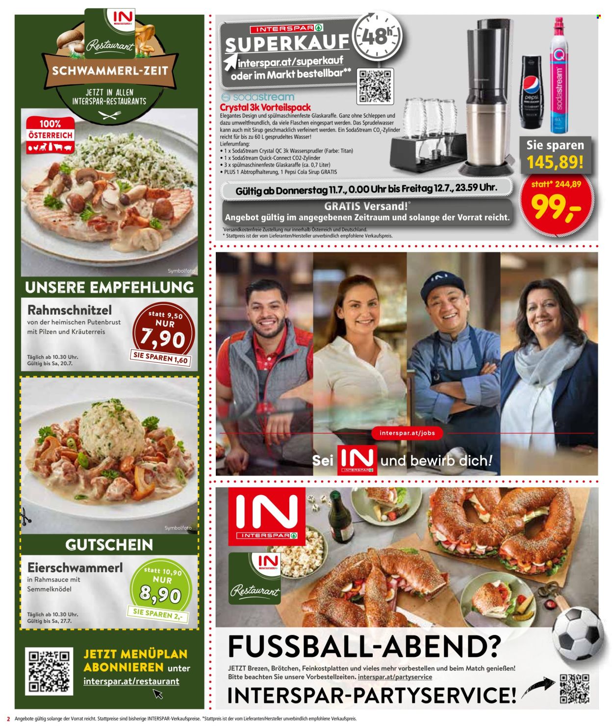 Angebote INTERSPAR - 11.7.2024 - 24.7.2024. Seite 2