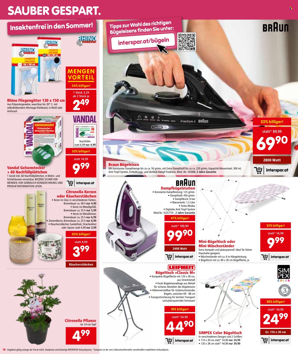 Angebote INTERSPAR - 11.7.2024 - 24.7.2024. Seite 16