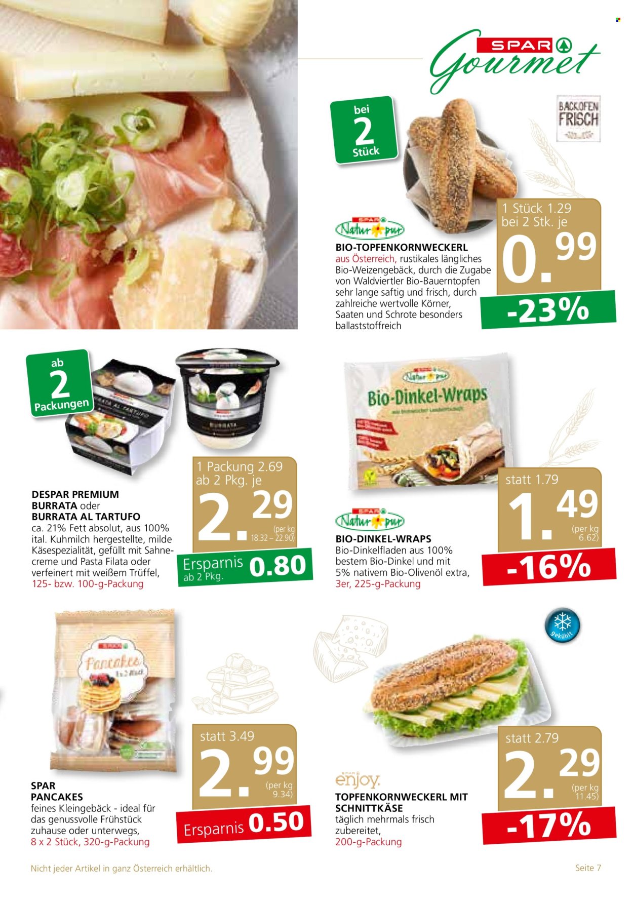 Angebote SPAR - 11.7.2024 - 24.7.2024. Seite 7