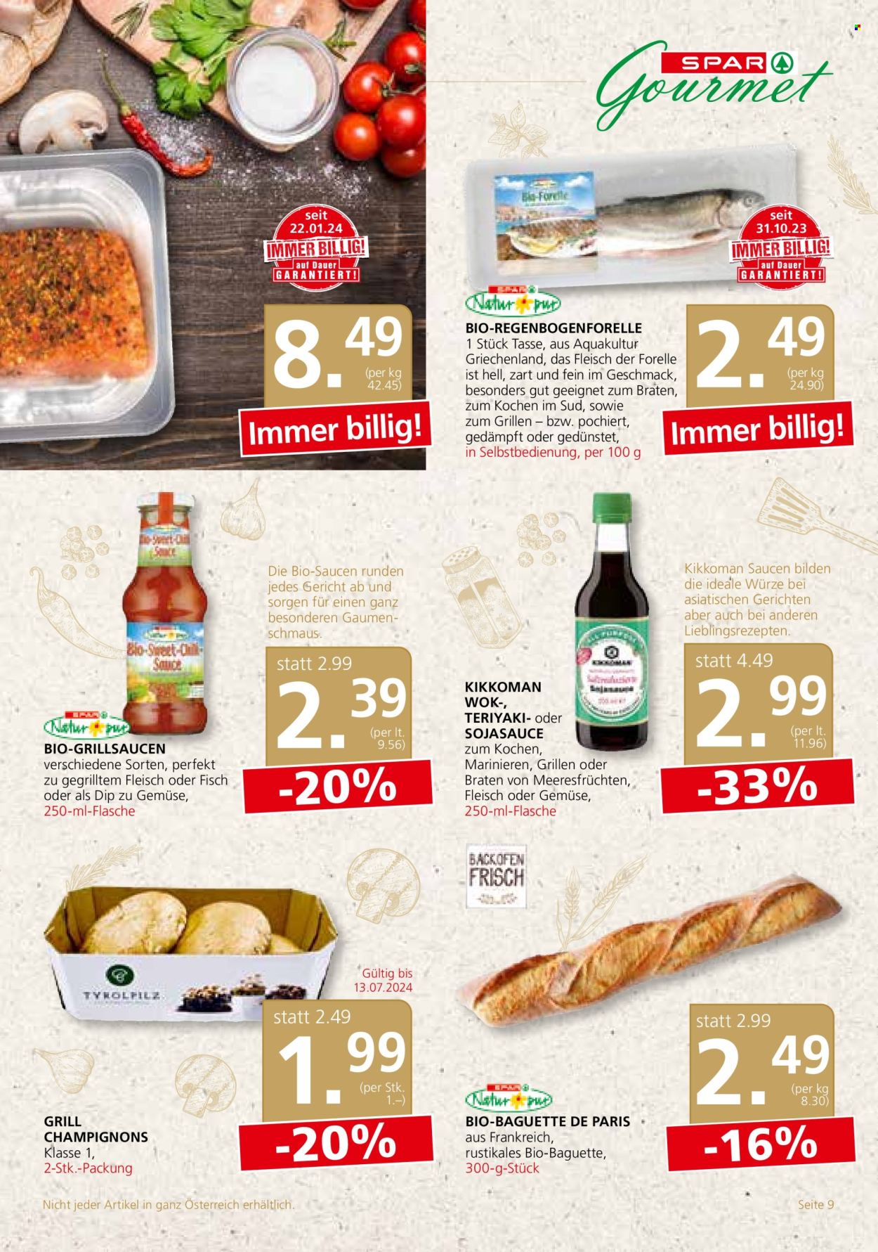 Angebote SPAR - 11.7.2024 - 24.7.2024. Seite 9