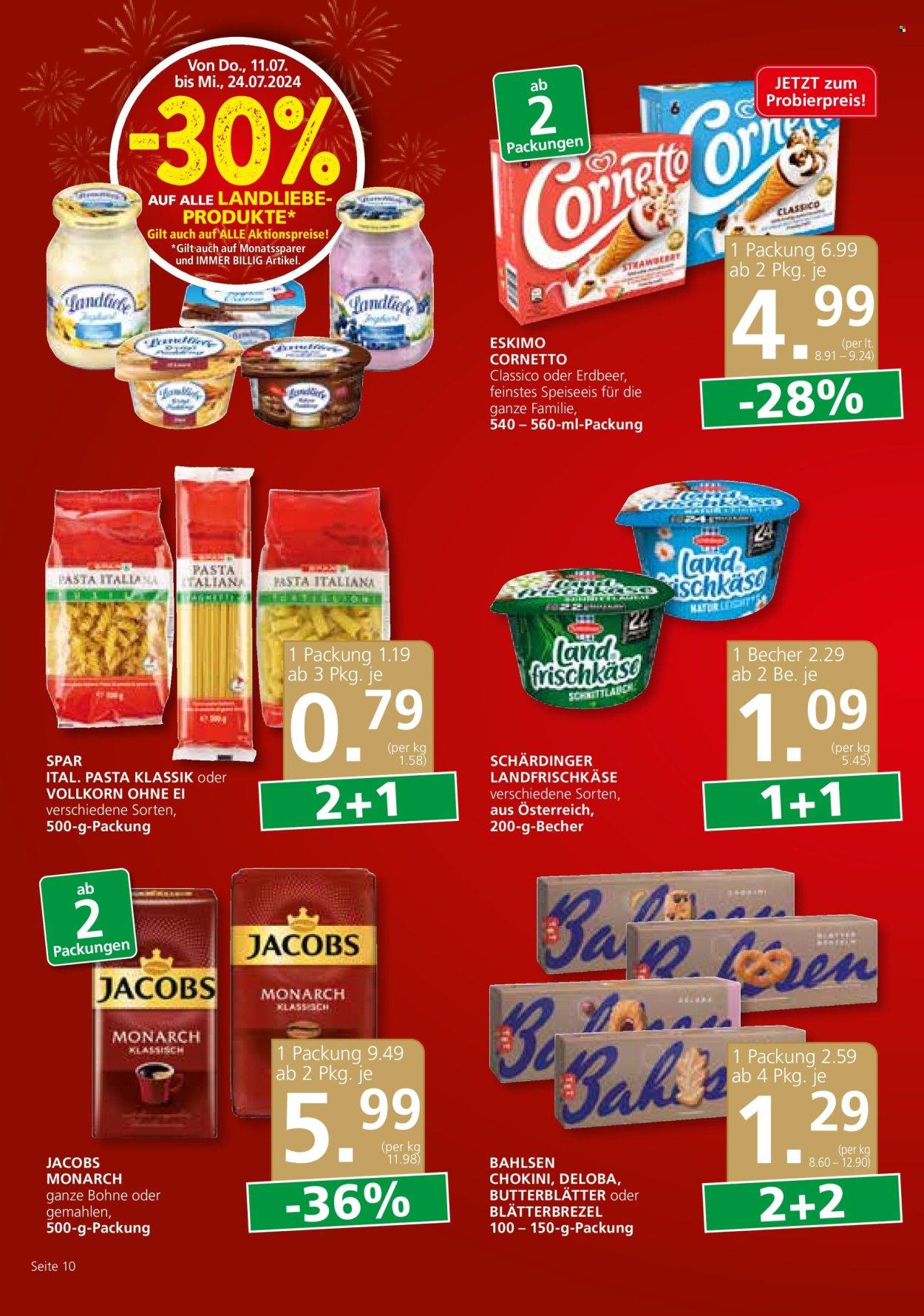 Angebote SPAR - 11.7.2024 - 24.7.2024. Seite 10