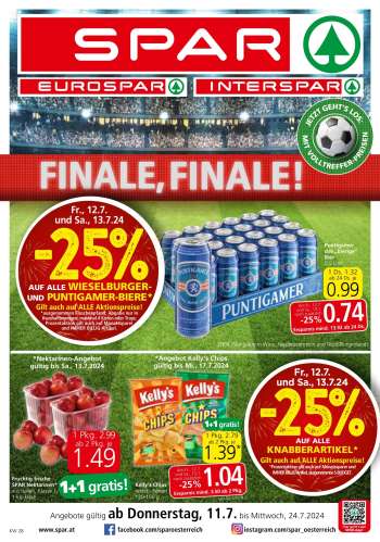 Angebote SPAR - 11.7.2024 - 24.7.2024.