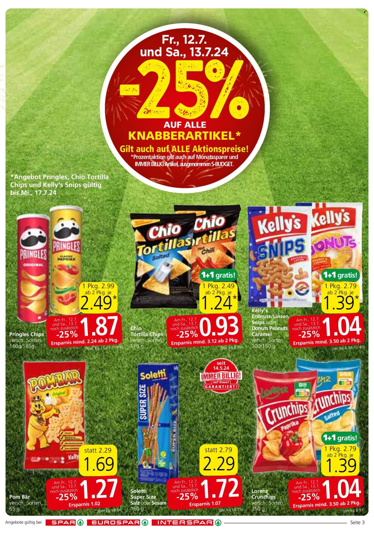 Angebote SPAR - 11.7.2024 - 24.7.2024. Seite 3