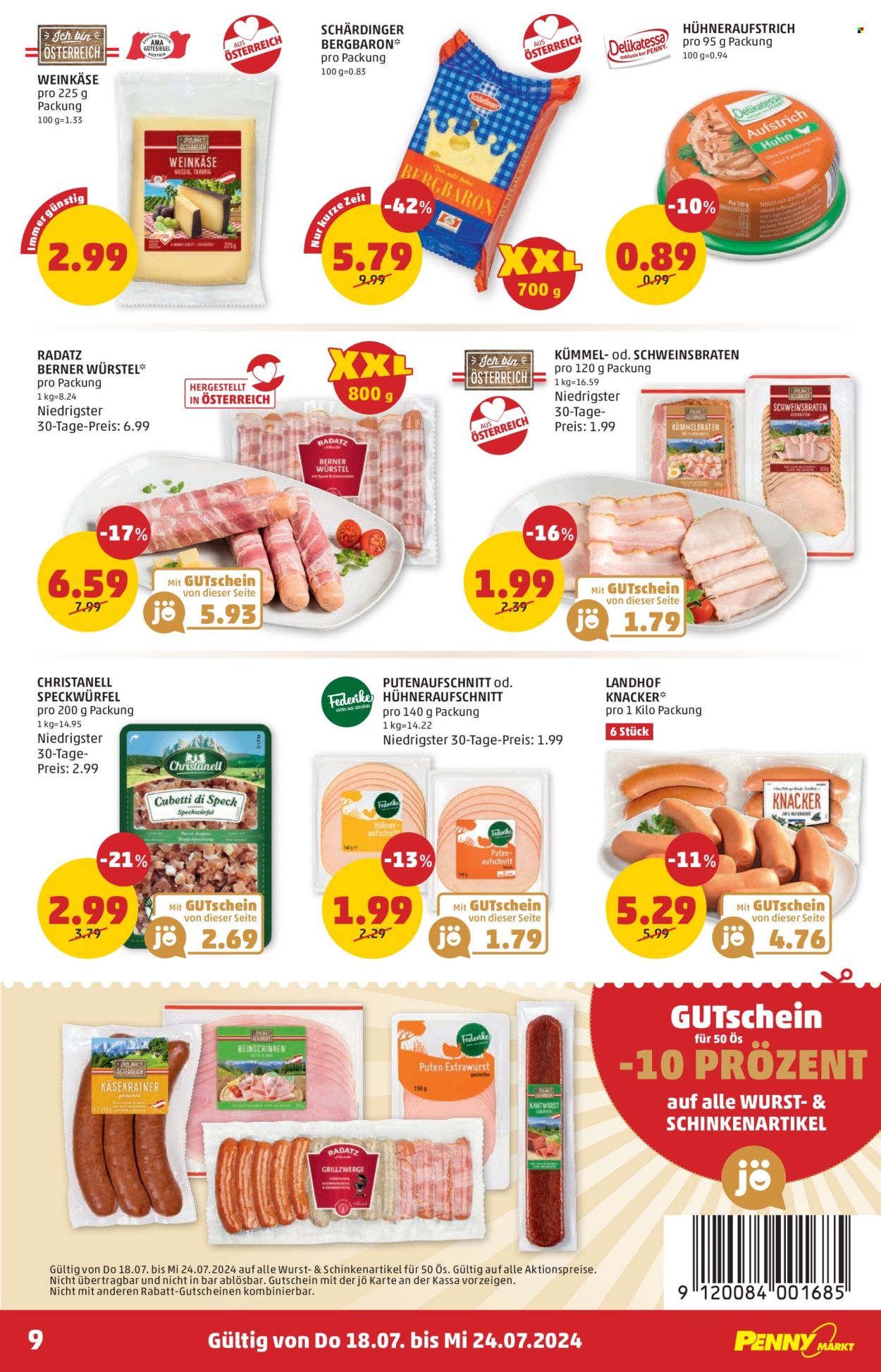 Angebote Penny - 18.7.2024 - 24.7.2024. Seite 9
