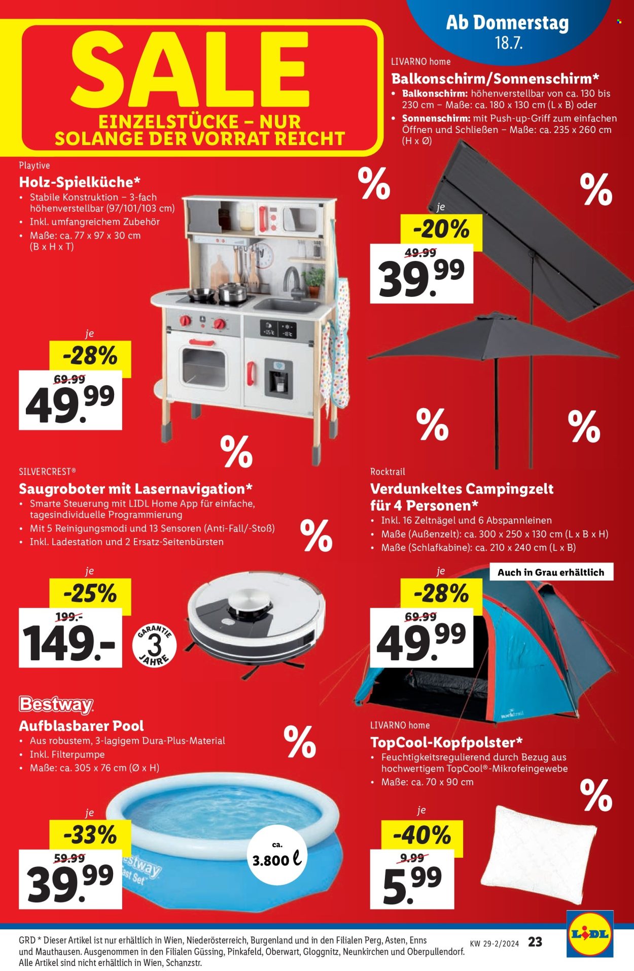 Angebote Lidl - 18.7.2024 - 24.7.2024. Seite 23