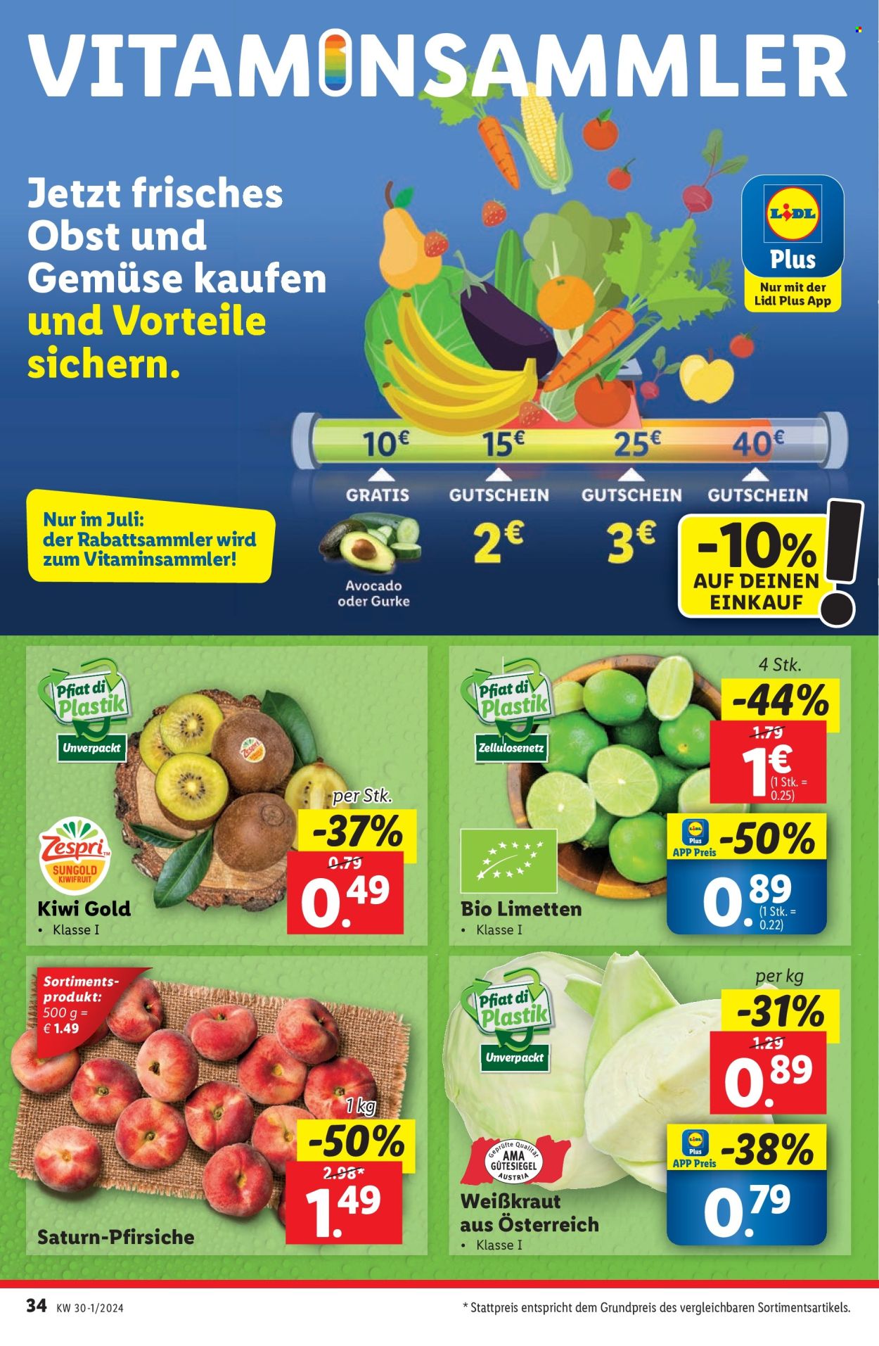 Angebote Lidl - 18.7.2024 - 24.7.2024. Seite 40