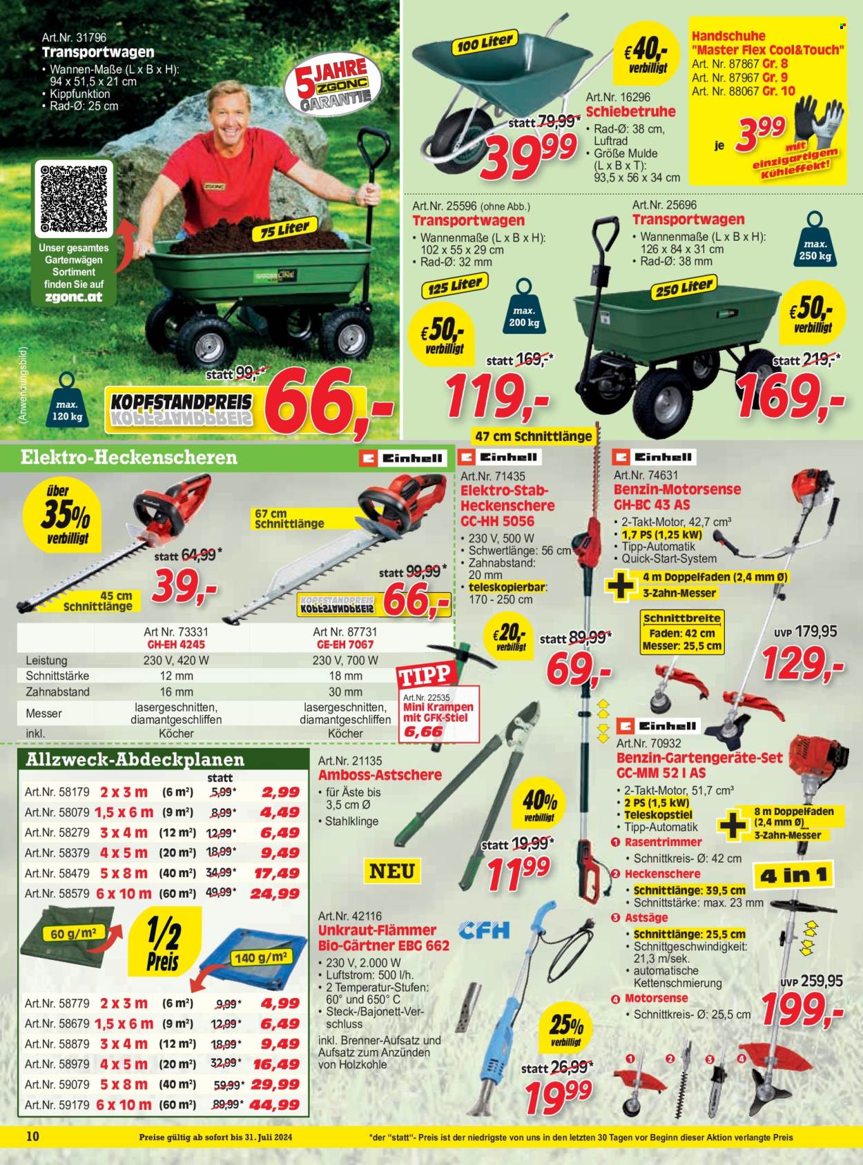 Angebote Zgonc - 15.7.2024 - 31.7.2024. Seite 10