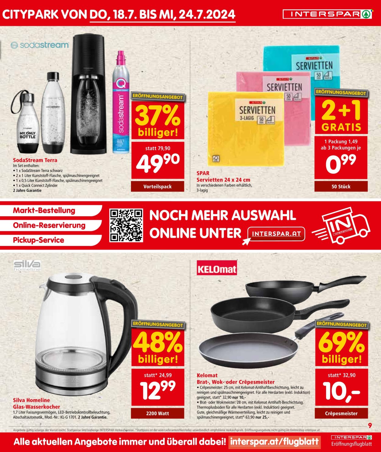 Angebote INTERSPAR - 18.7.2024 - 24.7.2024. Seite 9