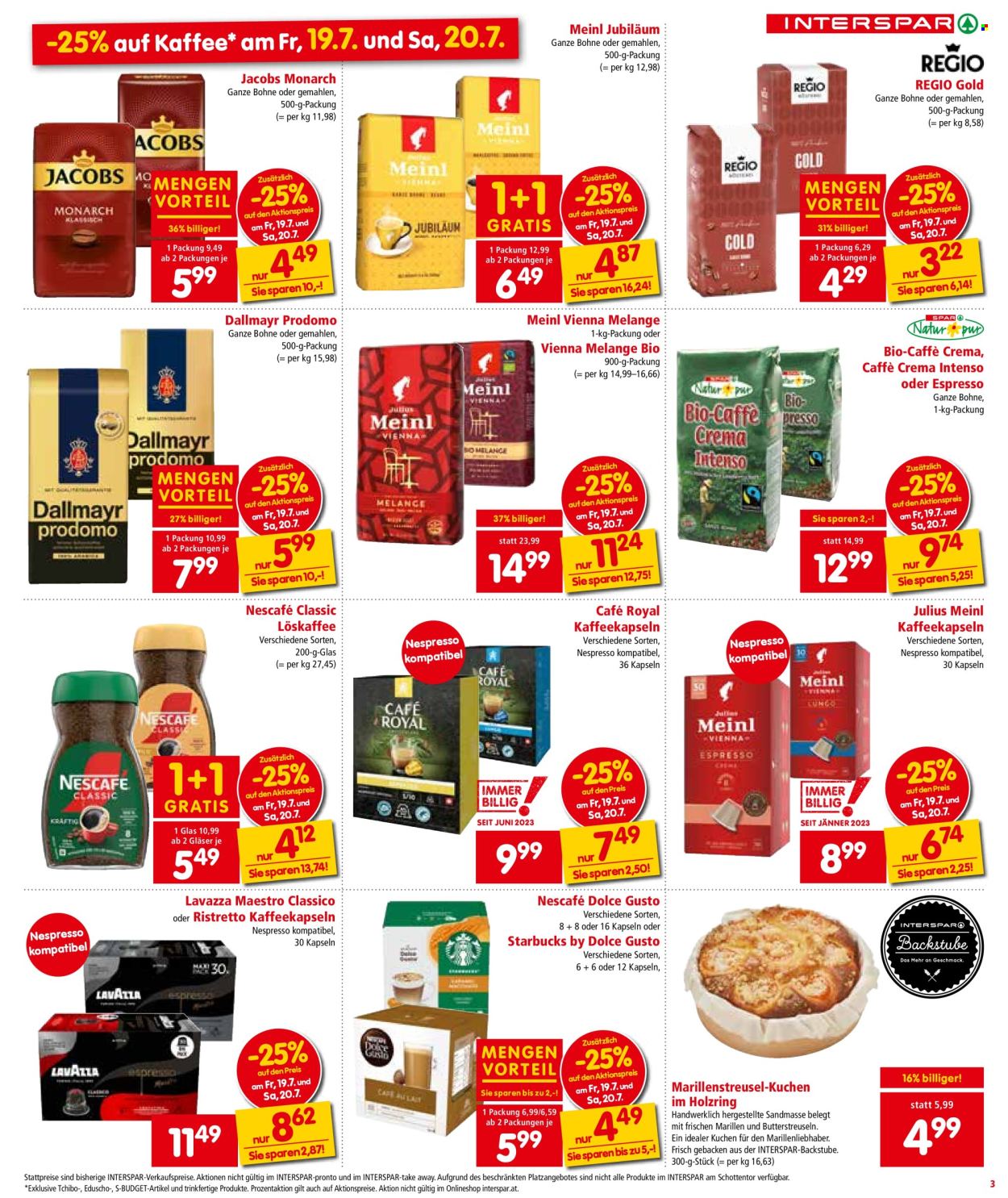 Angebote INTERSPAR - 18.7.2024 - 24.7.2024. Seite 3
