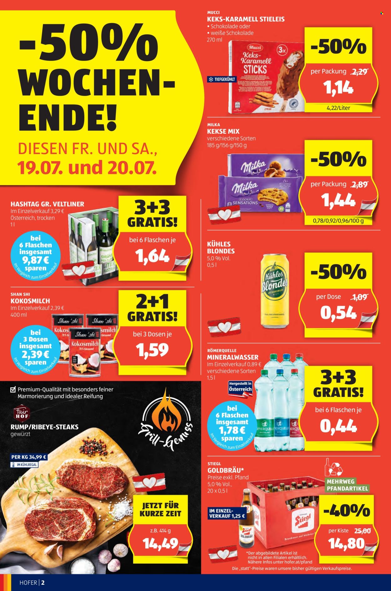 Angebote Hofer - 19.7.2024 - 25.7.2024. Seite 4