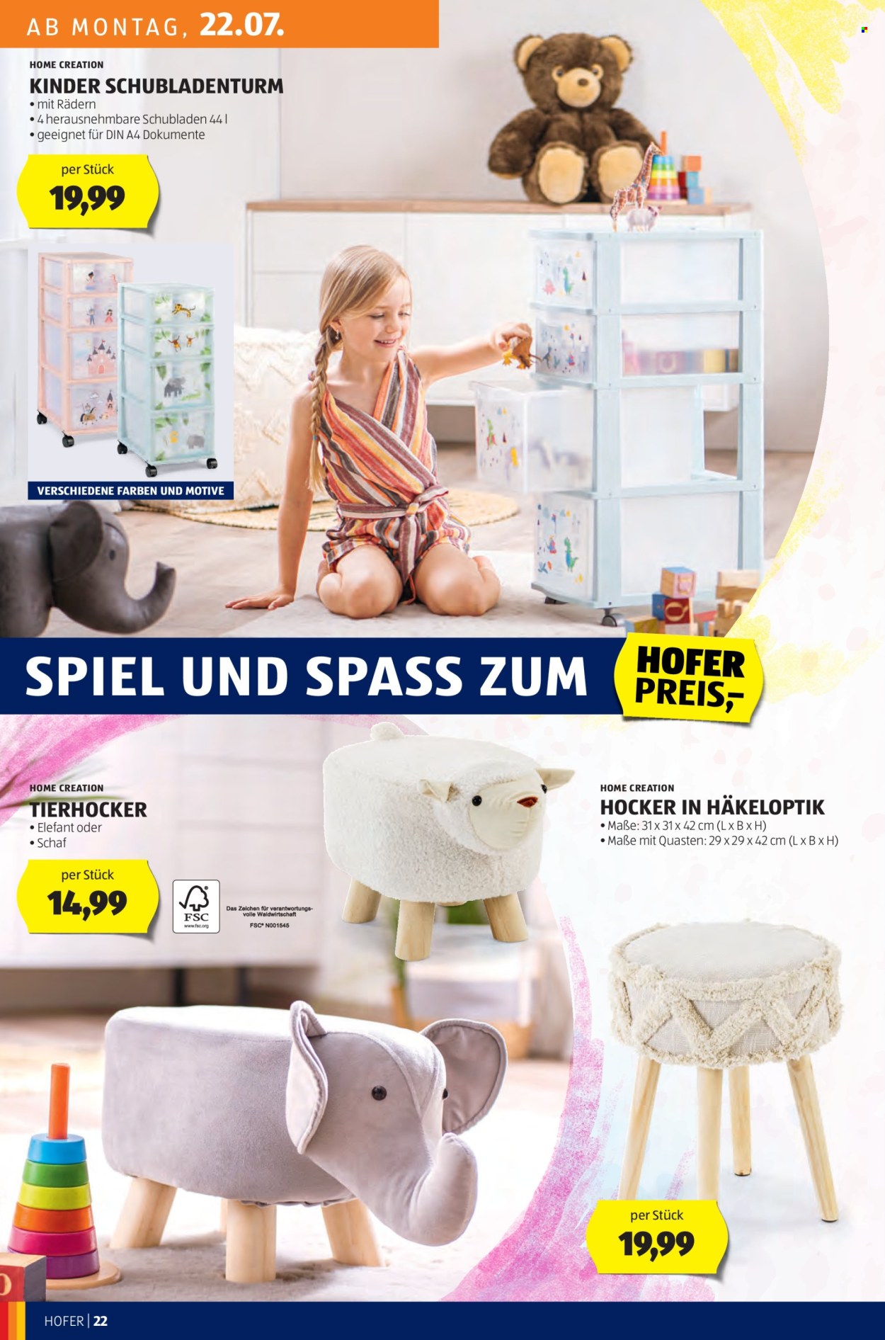 Angebote Hofer - 19.7.2024 - 25.7.2024. Seite 28