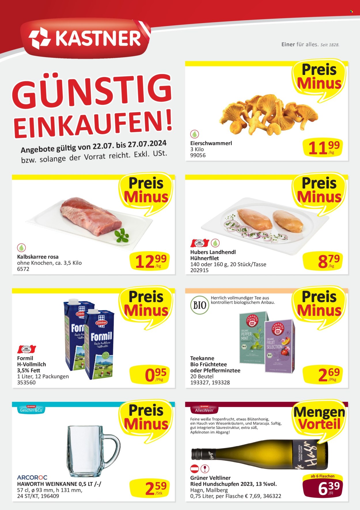 Angebote KASTNER - 22.7.2024 - 27.7.2024. Seite 1