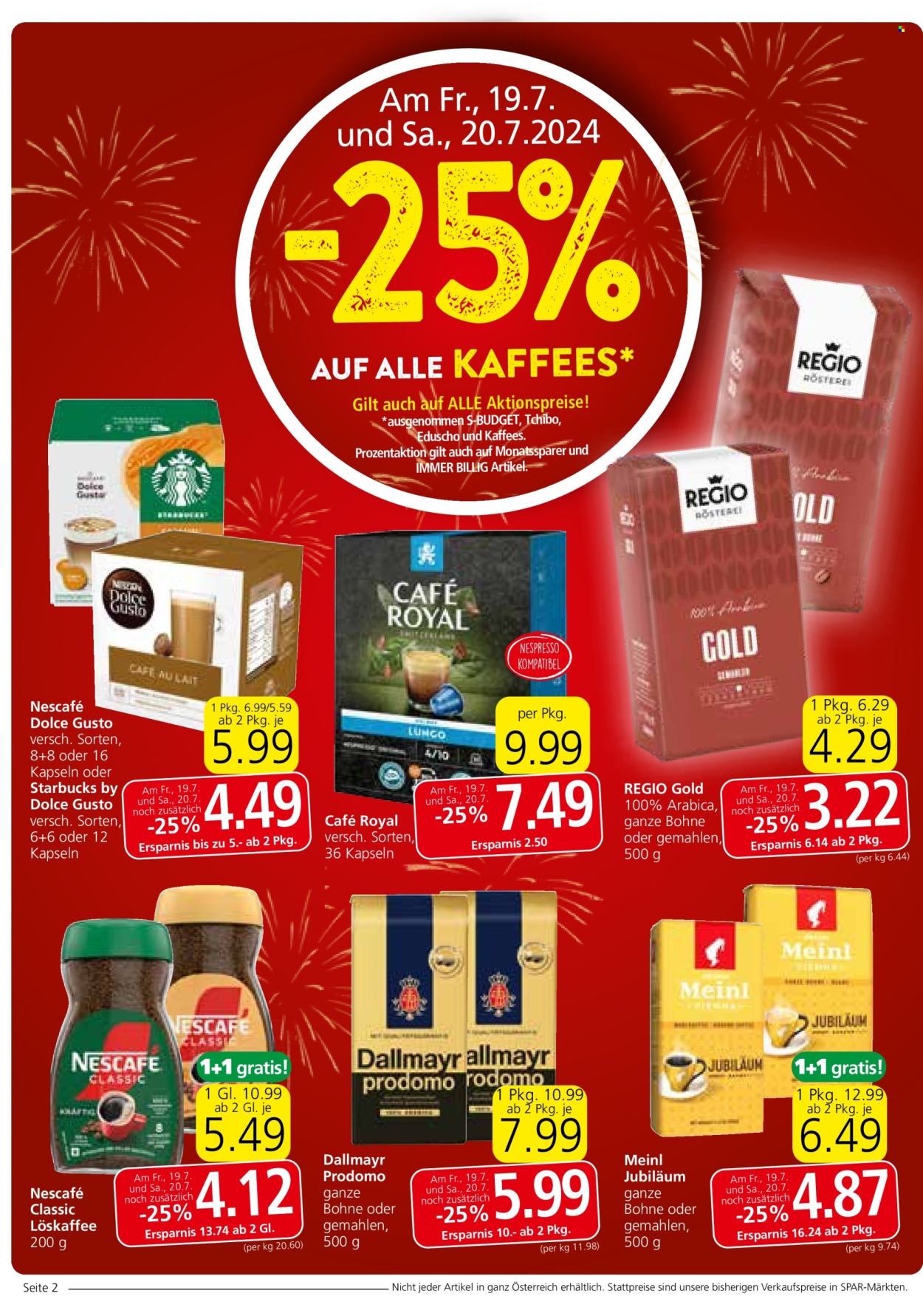Angebote SPAR - 18.7.2024 - 24.7.2024. Seite 2