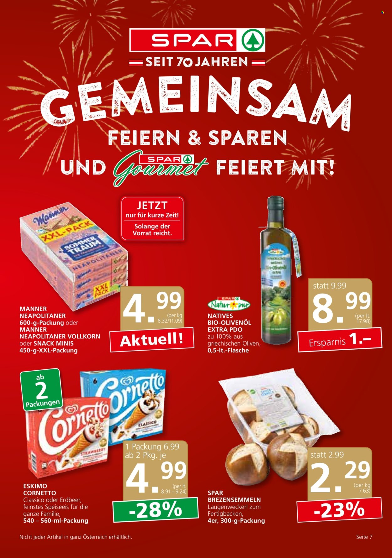 Angebote SPAR - 18.7.2024 - 24.7.2024. Seite 7