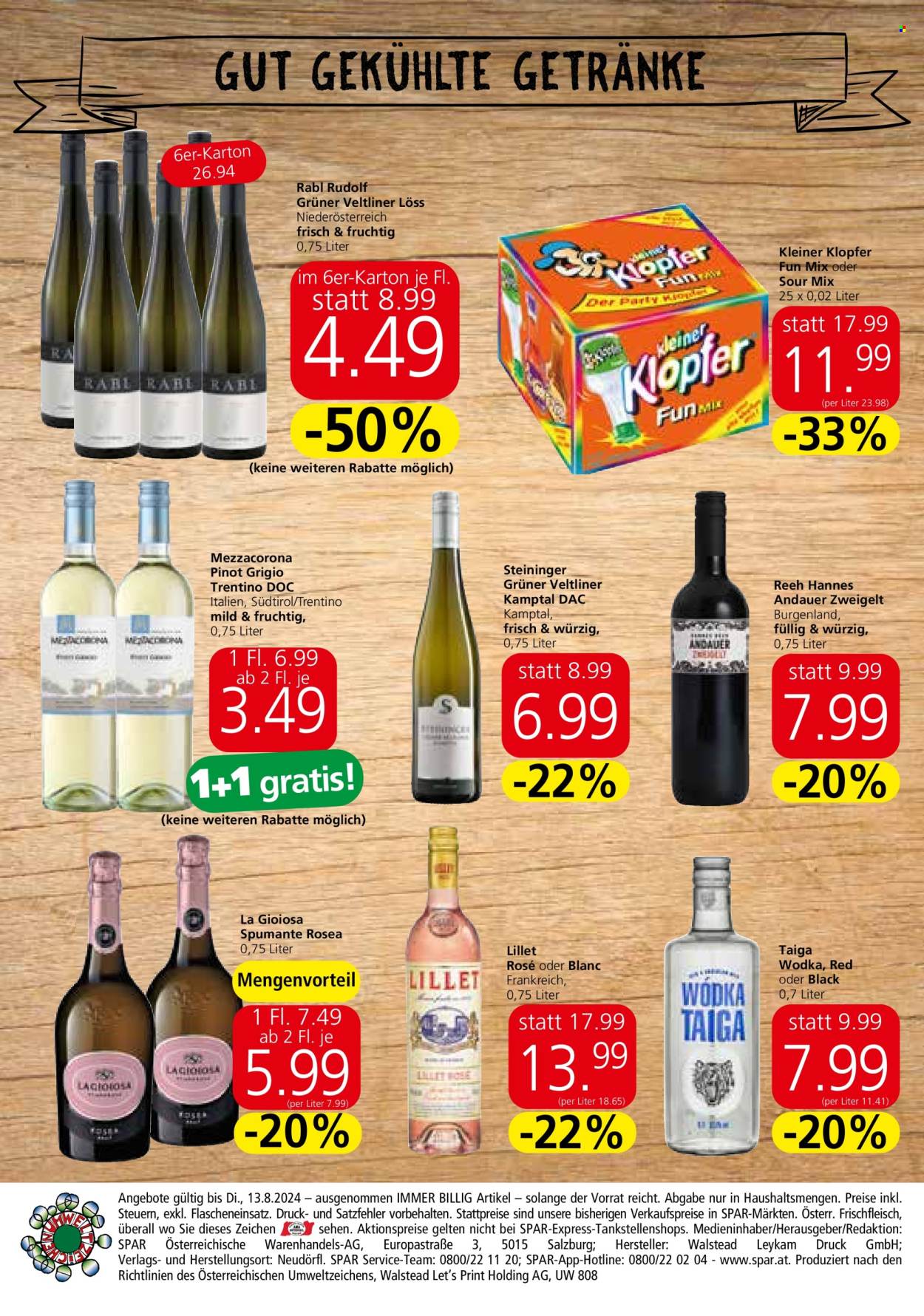 Angebote INTERSPAR - 18.7.2024 - 13.8.2024. Seite 4